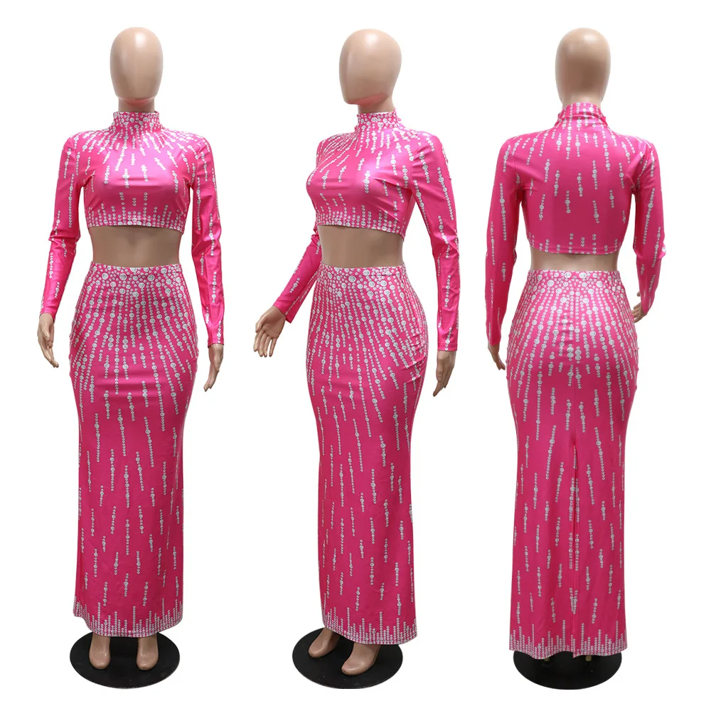 Women Set Street long sleeve P - đánh giá và giá Crop Top Crochet