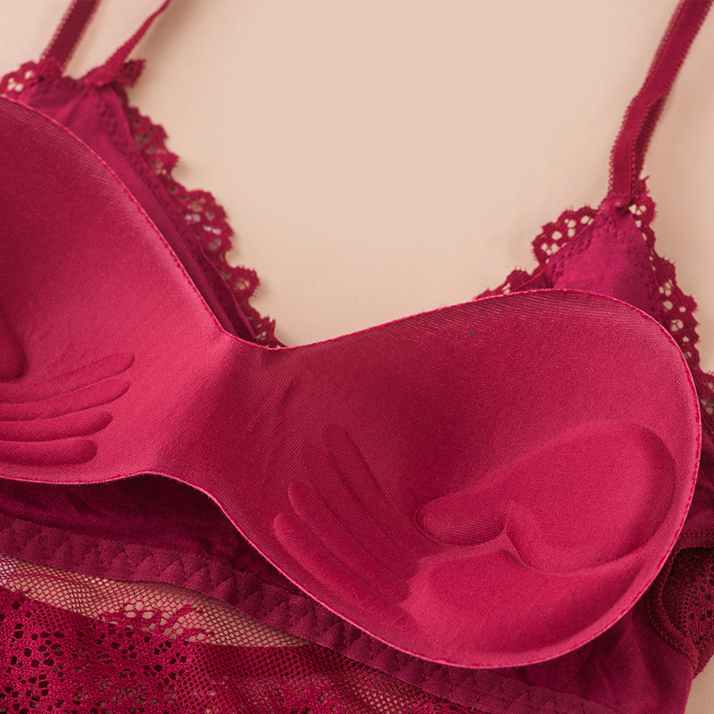 3D Quần Lót Không Đường May Áo - đánh giá và giá Bralette Triangle Set