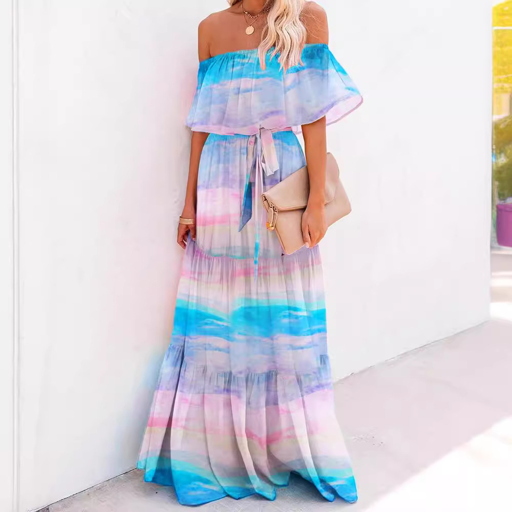 2026 Women's Cross-Border Clot - đánh giá và giá Linen Dress Wrap
