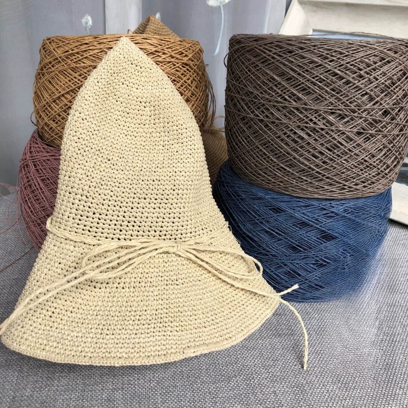 250g Extra Fine Cotton Straw R - đánh giá và giá Crochet Bag Raffia