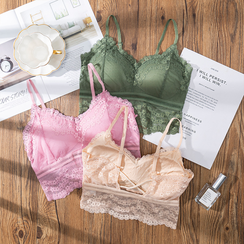 3D Ren Quần Lót Liền Mạch Áo N - đánh giá và giá Bralette Triangle Set