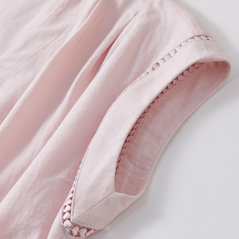 SENTUBILA Women's Midi Pink Dr - đánh giá và giá Linen Dress Wrap